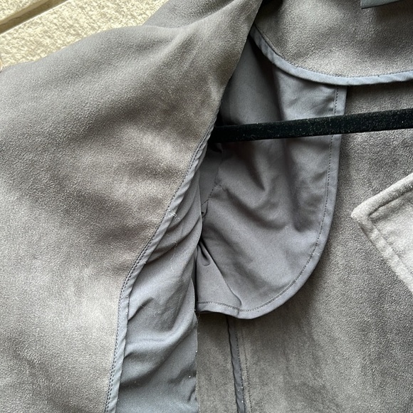 VICI Jacket Faux Suede Cropped Moto Style Sz S - Picture 10 of 11